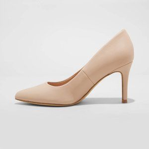 Gemma Pointed Toe Heels - A New Day - Tan - 6.5